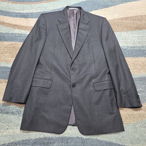 Loro Piana x Hickey Freeman Gray Wool Blazer Sport Coat Men’s 42L